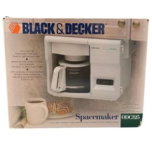 Black Decker Spacemaker ODC325 12 Cup Digital Coffee Maker Programmable